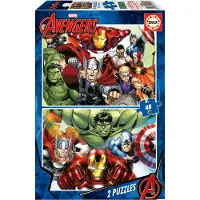 Educa Borras Puzzle 2 x 48 pcs - Avengers - Marvel