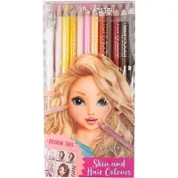 Depesche Peinture Crayons de couleur (12x)