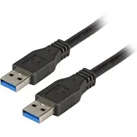 Efbe-Schott K5210SW.1,8 USB3.0 Anschlusskabel A-A,St.-St.,1.8m,schwarz,Premium