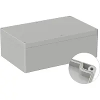 TRU COMPONENTS Boîtier universel (Boîtier), Accessoires électroniques + boîtier, Gris