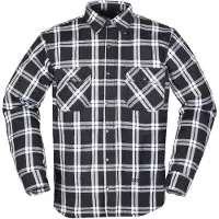 Modeka Colden Motoshirt Black White Taille M