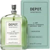 Depot The Male Tools & Co 400 SHAVE SPECIFICS NO. 407 RESTORING AFTERSHAVE lotion après-rasage rafraîchissante Sartorial Sage 100 ml