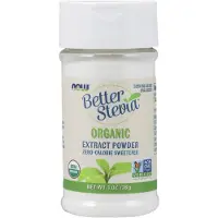 Now , BetterStevia, Poudre d'Extrait Biologique, 1 oz (28 g)