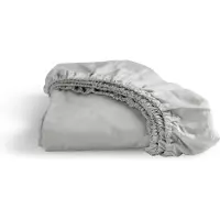 Cinderella Drap-Housse Cinderella Weekend Light Grey (Cotton)-80 x 210 cm