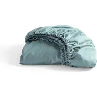 Cinderella Drap-Housse Cinderella Weekend Mineral Green (Coton)-120 x 200 cm
