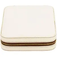 Friedrich23 Boîte à bijoux - Friedrich23 - 26113-1 - Crème - 12 Compartiments - Pochette de voyage