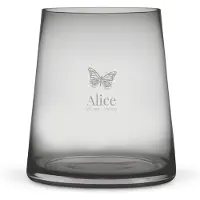 Yoursurprise Vase personnalisé - Verre grisé