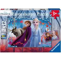 Ravensburger Legpuzzel Frozen 2 Reis naar het onbekende - 2x12st.