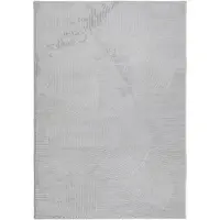 vidaXL Tapis IZA poils courts style scandinave gris 160x230 cm