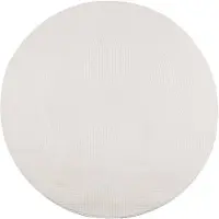 vidaXL Tapis IZA poils courts style scandinave crème Ø 80 cm