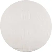 vidaXL Tapis IZA poils courts style scandinave crème Ø 200 cm