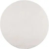 vidaXL Tapis IZA poils courts style scandinave crème Ø 100 cm