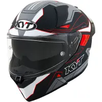 Kyt R2R Led Noir Mat Gris Casque Intégral Taille M
