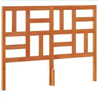 vidaXL Tête de lit cire marron 160 cm bois massif de pin