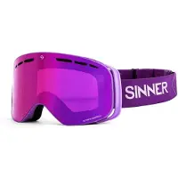 Sinner Olympia+ Ski Goggles Violet Double Pink Sintrast Vent/CAT2