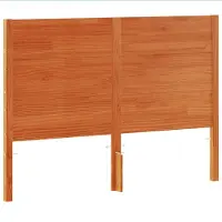 vidaXL Tête de lit brun cire 160 cm pin massif