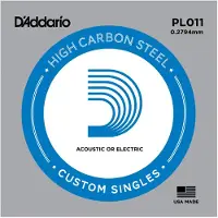 Daddario D'addario PL011 - Corde au détail 011 guitare électrique - Acier plein