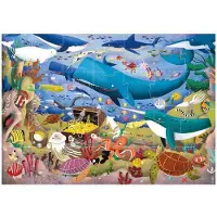 Educa Παζλ 28Τεμ. Sous les animaux marins Puzzle Max 19956 (28 pièces)