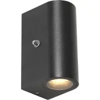 Steinhauer Capteur de lumière haut-bas Dicron 15cm-noir
