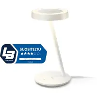 WiZ Connected WiZ Lampe de Bureau Connectée - Toutes les Nuances de Lumière Blanche