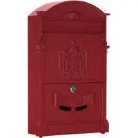 Rottner Boîte aux lettres Ashford Rouge