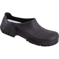 Birkenstock Sabot Birkenstock Unisex A630 PU Black Regular-Taille 45