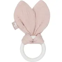 Jollein Anneau de Dentition Jollein Silicone Bunny Ears Wild Rose