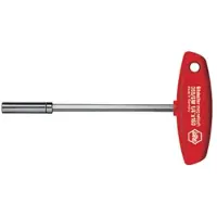 Wiha Tournevis avec manche transversal et porte-embout magnétique 1/4" 150 mm
