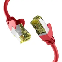 Efbe-Schott CAT6a ROT 0.25m Patchcable S/FTP PIMF