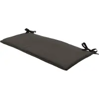 Madison Coussin de Banc Madison Recycled Canvas Dark Grey (110 x 48 cm)