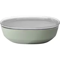 Mepal bol silueta 4000 ml avec couvercle - nordic sage, Saladier + bol, Vert