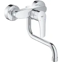 GROHE Eurosmart Mitigeur de cuisine - bec pivotant - encastré - chrome 31391003