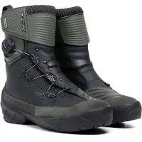 TCX Infinity 3, bottes courtes imperméables ,Noir/Vert Foncé ,39 EU