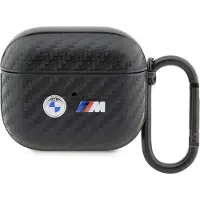 BMW Bma3Wmpuca2 Airpods 3 Gen Coverczarny/Black Carbon Double Metal Logo