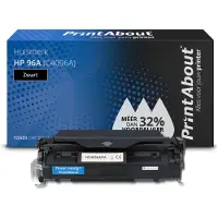 PrintAbout Toner compatible pour HP 96A (C4096A) - Noir
