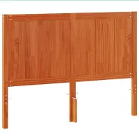vidaXL Tête de lit brun cire 150 cm pin massif