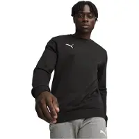 Puma Sweat de sport 'TeamGoal' noir / blanc