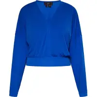 Faina T-shirt bleu roi