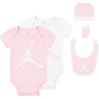 Jordan Boîte Cadeau - 5 Parties - Rose/Blanc - - 0-6 mois - Body M/C