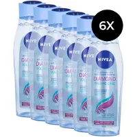 Nivea 6 shampoings - Diamond Volume Care 250 ml
