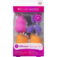 Brushworks HD Ultimate Complexion Sponge Set 6 stk.