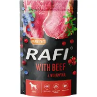 Rafi DOLINA NOTECI Beef - Nourriture humide à base de bœuf pour chiens adultes - 10x500 g