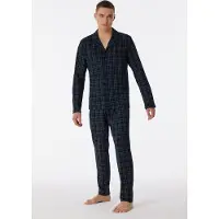 Schiesser Pyjama Schiesser Homme 180272 Nightblue-Taille 56