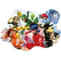 Educa Poster puzzle Le petit lion magique et le chat noir 250 pièces