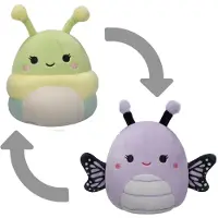 Squishmallows Flip A Mallows-rutabaga Et L´ours En Peluche Bibiana 13 Cm