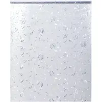 vidaXL Film pour fenêtre dépoli motif de fleur 90x500 cm PVC