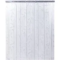 vidaXL Film pour fenêtre dépoli motif de bambou 90x500 cm PVC