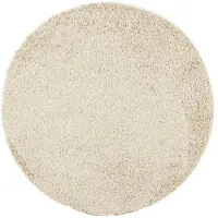 vidaXL Tapis shaggy PAMPLONA poils longs moderne doré Ø 160 cm