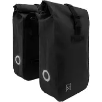 Willex Sacoches de vélo imperméables 34 L, gris