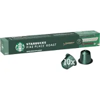 Starbucks | Pike Place Roast - 10 capsules by Nespresso